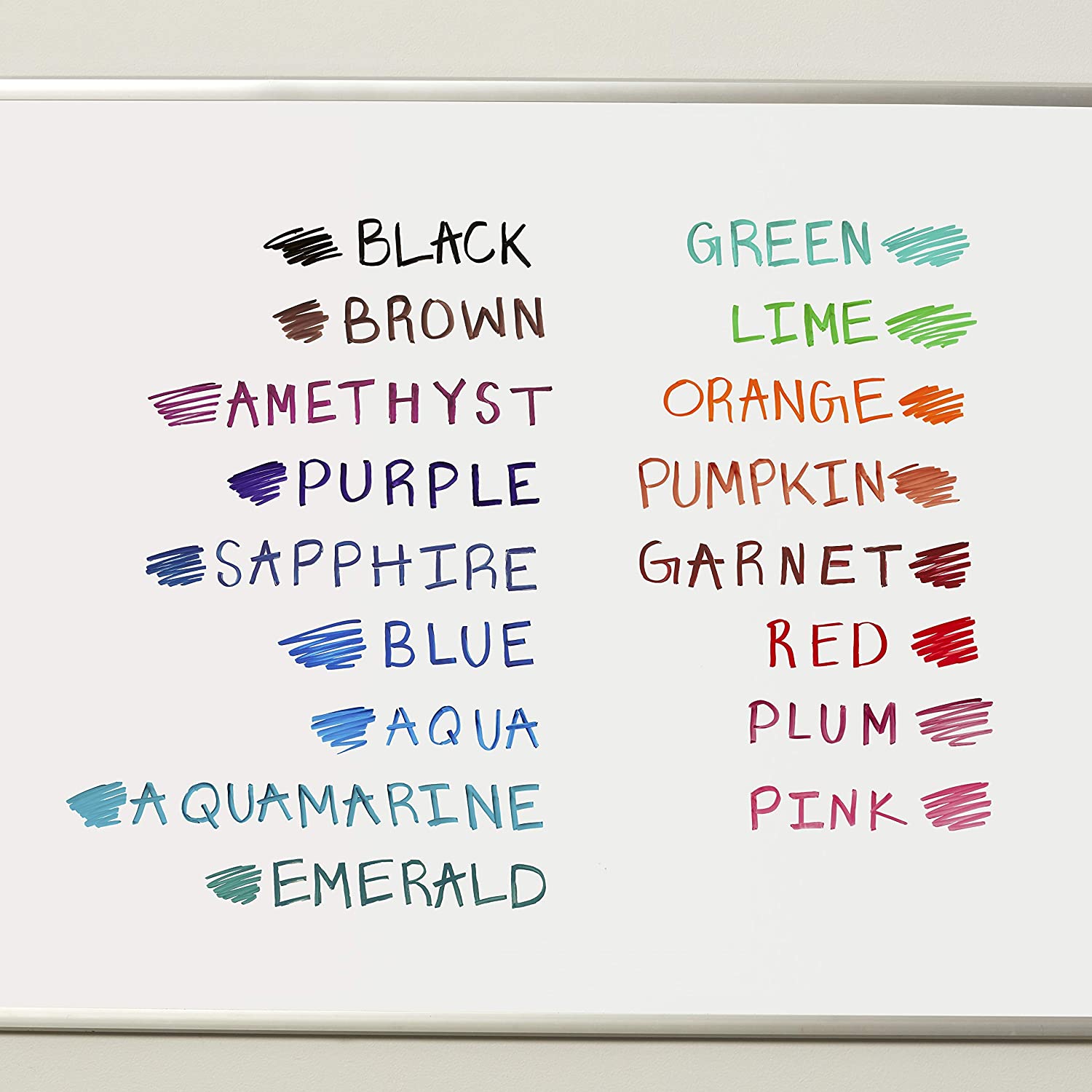 EXPO Low-Odor Dry Erase Markers, Chisel Tip, Vibrant Colors, - 图0