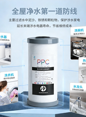 PPC复合滤芯10寸20寸前置过滤器