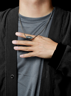 珐琅九眼吊坠纯银路路通轻奢小众