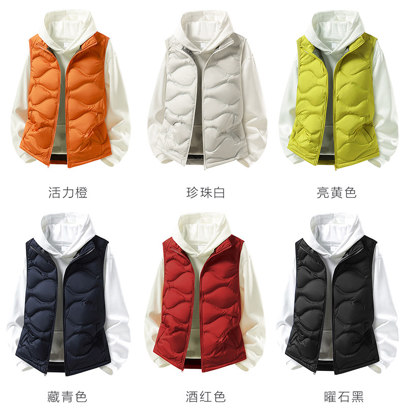 稻草人石墨烯羽绒马甲男士2025秋冬新款鸭绒加热保暖背心女款防风,淘宝优惠券,粉丝福利购,淘宝优惠卷