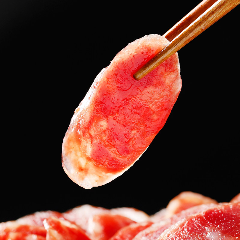 古蜀味道广东广式腊肠正宗广味香肠排骨咸甜风味风干四川特产腊味