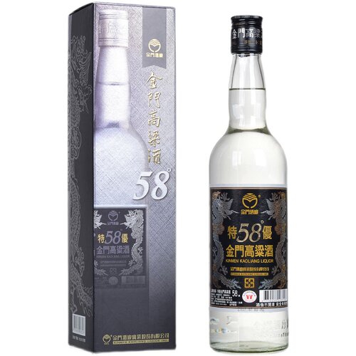 金门高粱酒58度特优黑金龙600ml纯粮食固态发酵陈年份高度白酒礼 - 图3