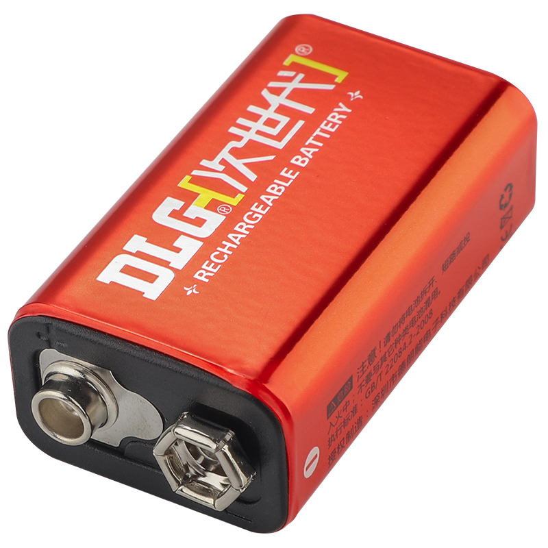 次世代9V充电电池200mAh麦克风8.4V方形方块电池6F22镍氢1V2充电9V电池套装仪器仪表内置 - 图2