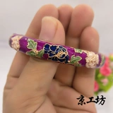 Богиня фестиваль подарок Cloisonne Blue браслет на искренняя гарантия Cloisonne Blue Peony Blossom Bracelet Отправить подругу маму