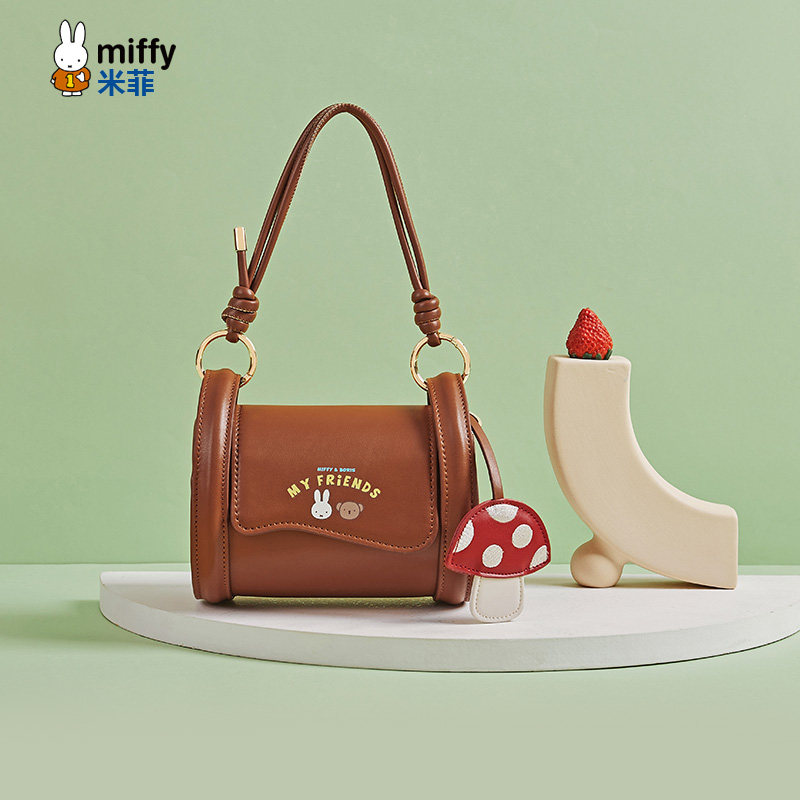 米菲腋下圆筒包20221新款女手提包 米菲伟之林女士包袋