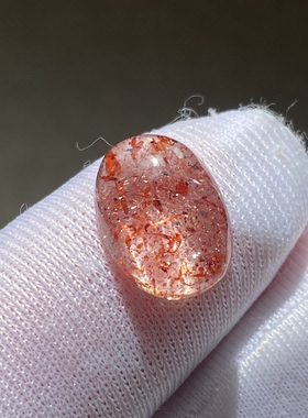 天然水晶草莓晶吊坠裸石蛋面DIY水晶饰品配饰可做戒指一物一图