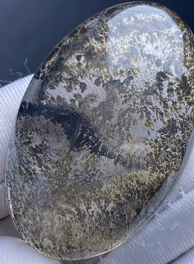 天然软锰矿水晶小树吊坠男女款异象水晶项坠挂坠饰品 一物一图