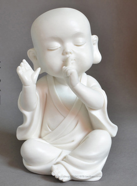 白瓷不看不听不说三不和尚小沙弥