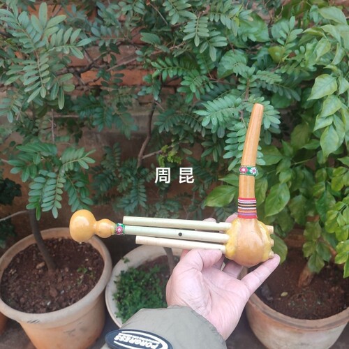 芦笙七寸 丽江迪庆 傈僳五管 葫芦笙铜舌双调 厂家直销 - 图3