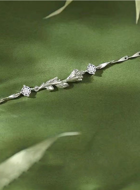 幸运桔梗花手链新中式小众复古风轻奢手饰新款送闺蜜女友纪念礼物