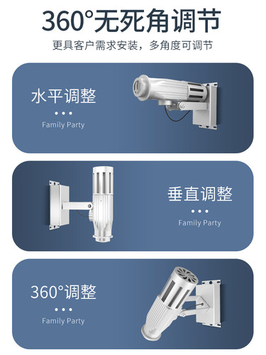 广告投影灯旋转LOGO灯商铺店面LED灯地面射灯门头招牌定制文字-图1