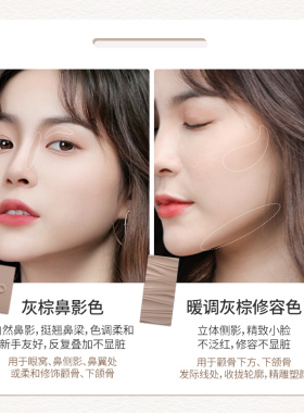 novo脸部提亮修饰正品高光一体盘