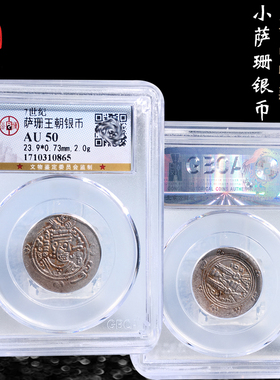 丝绸之路货币公博小萨珊银币