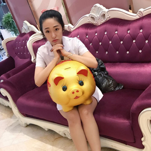 金猪储蓄罐存钱罐成人2025年新款儿童女孩猪储钱只进不出创意男孩 - 图2