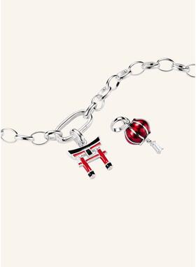 代购thomas sabo女士吊坠精致优雅时尚精美925银红色立体