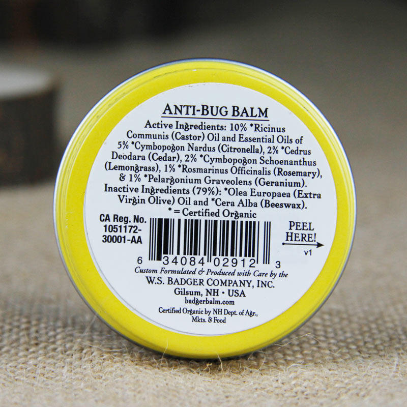 美国badger /贝吉獾虫虫怕怕驱蚊虫 美满仓母婴身体乳/霜