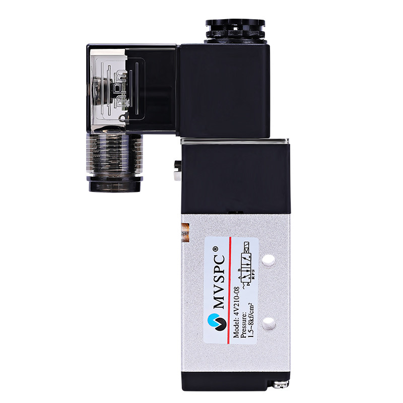 MVSPC气动阀4V210-08二位五通换向阀电磁阀220V线圈24V电磁控制阀,淘宝优惠券,粉丝福利购,淘宝优惠卷