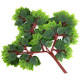 Simulated banyan leaves, birch leaves, green fake leaves for landscaping