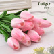Internet celebrity tulip fake flower simulation bouquet decorative ornaments