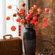 Simulated persimmon fruit fake flower branches living room decoration dried flowers pomegranate decoration ornaments home soft decoration flower arrangement bouquet