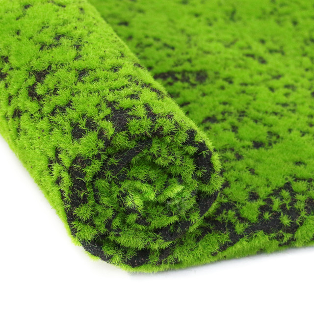 Simulated green moss lawn landscaping plant decoration shop