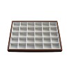 30-person divided display storage tray for toy jewelry