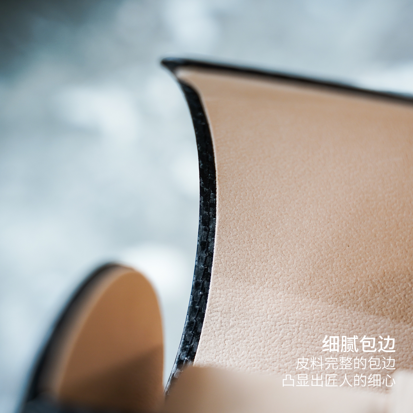 手表收纳盒 碳纤纹棕色PU皮3只装腕表机械表收藏包礼品盒便携防尘 - 图2