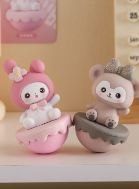 不倒翁治愈小摆件情绪稳定神器