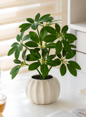仿真绿植假花仿真花桌面盆栽植物