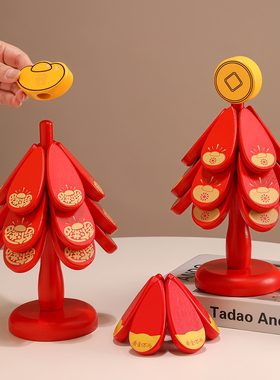 圣诞树隔热垫实木耐高温防烫垫