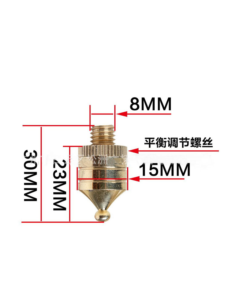 纯铜音响机箱功放脚垫 金属书架脚架避震脚钉 机架支架家具茶几