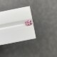 Precision cut 1.35 carat natural cherry blossom pink tourmaline oval