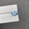 Large 5.54 carat natural Santa Mara aquamarine oval
