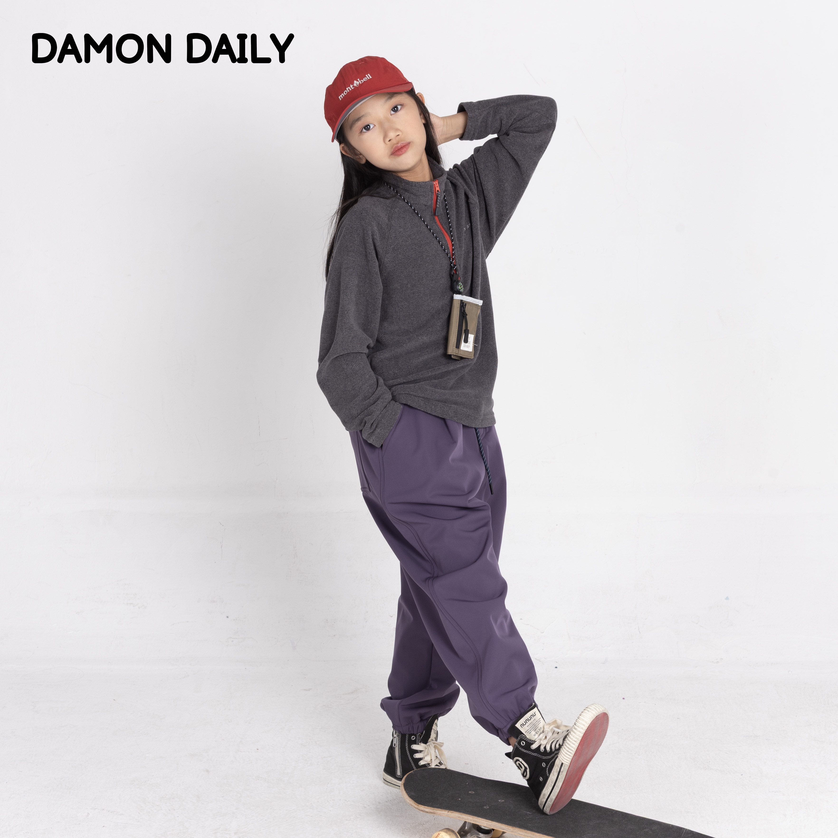 【Damon11/11日 10:00上新】儿童半拉链摇粒绒套头衫保暖立领外套,淘宝优惠券,粉丝福利购,淘宝优惠卷
