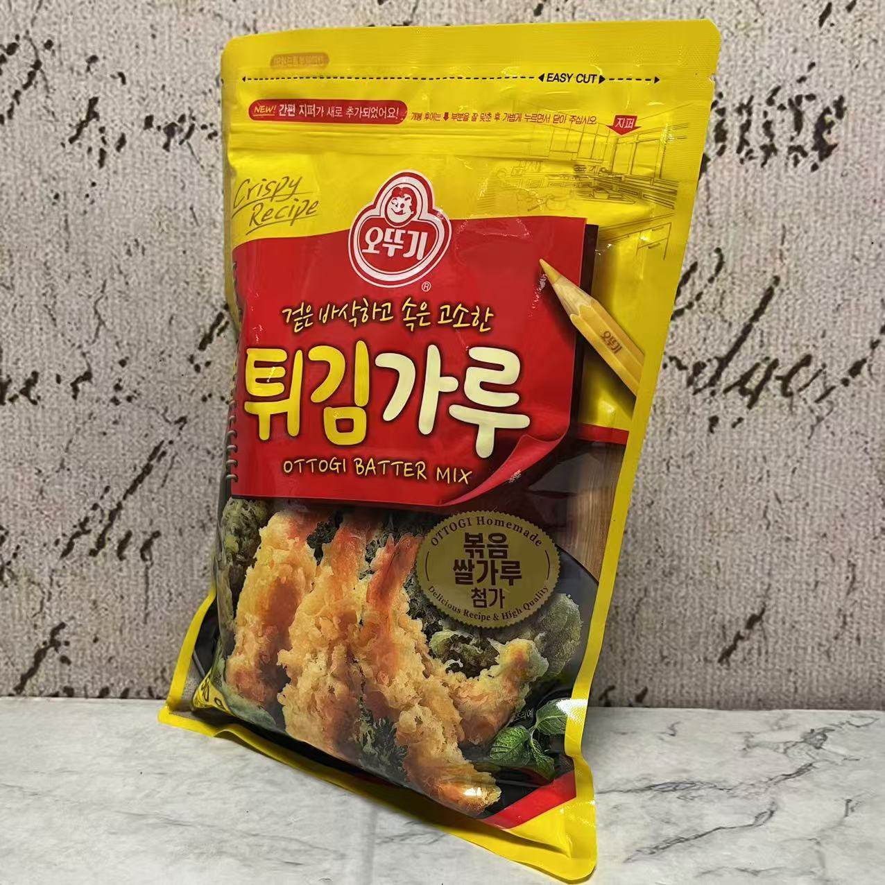 临期裸价特卖 韩国进口不倒翁煎炸粉500g袋装 炸蔬菜炸虾海鲜裹粉,淘宝优惠券,粉丝福利购,淘宝优惠卷