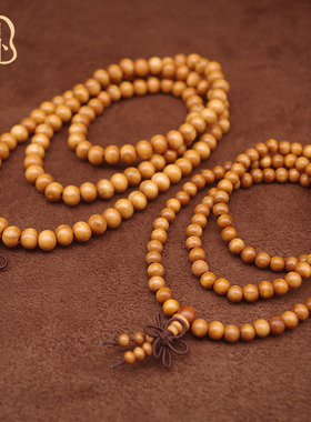 正宗肥城桃木古风佛珠手串