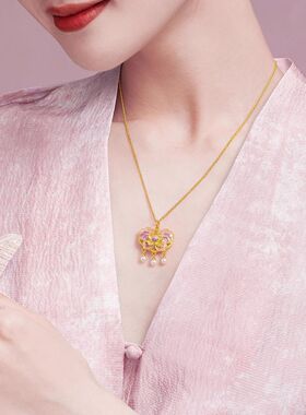 金臻人生四美手链双排钻桶珠手链古法手串车轮珠路路通DIY配件