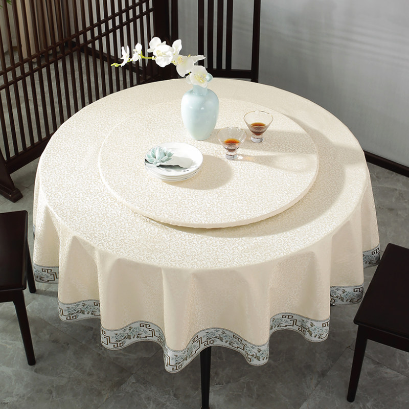圆桌布防水防油防烫免洗家用圆形台布大圆桌布餐桌布转盘套桌垫厚,淘宝优惠券,粉丝福利购,淘宝优惠卷
