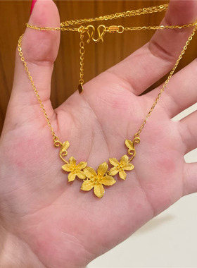 幸福花嫁摆台三生三世烟草花项链