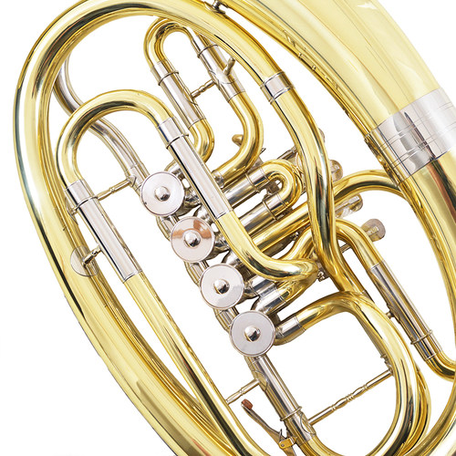 正品津宝乐器JBEP-1160降B调 四扁键上低音号 四键大号  抱号 - 图1