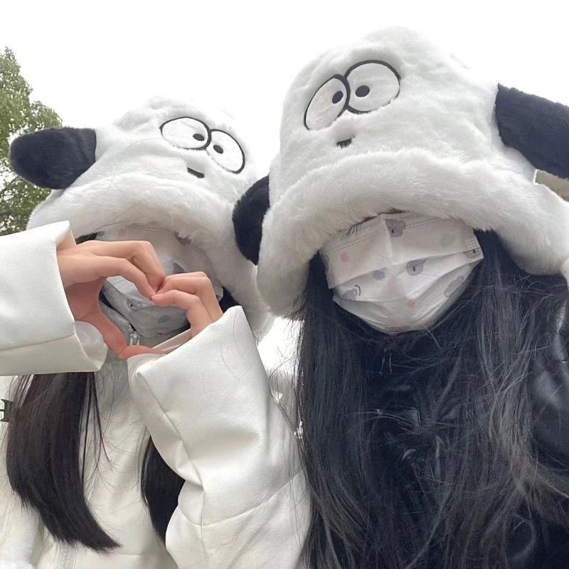 【多款任选】冬季保暖高级毛绒甜美包头帽
