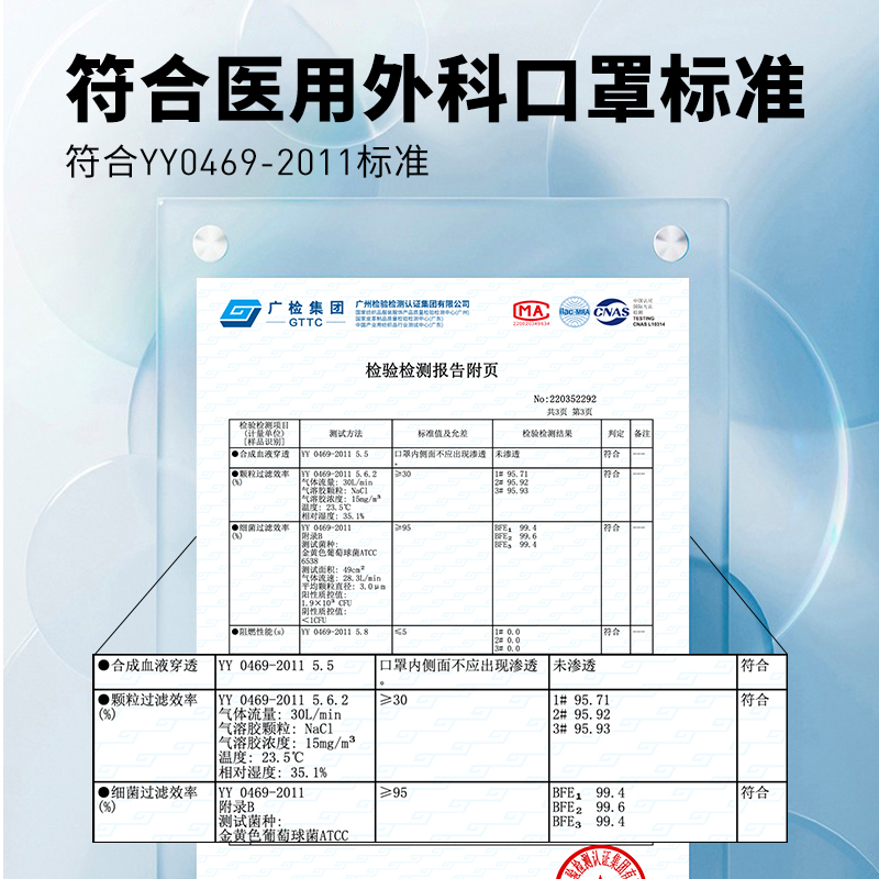 開麗醫用外科口罩一次性醫療口罩三層正規滅菌成人獨立包裝_開麗旗艦店_醫療器械