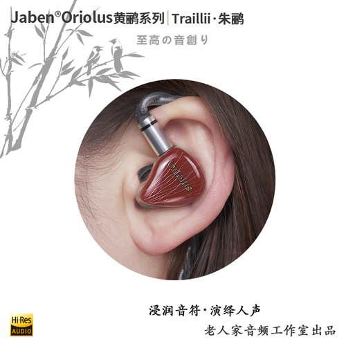 Oriolus 朱鹂 朱鹂钛版双边24单元入耳式耳机hifi耳机 - 图2