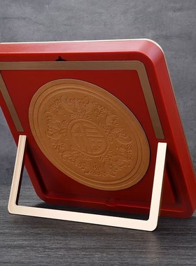 金龙鱼金箔立体画书房桌面摆件装饰带8国硬币礼盒开门红创意礼品