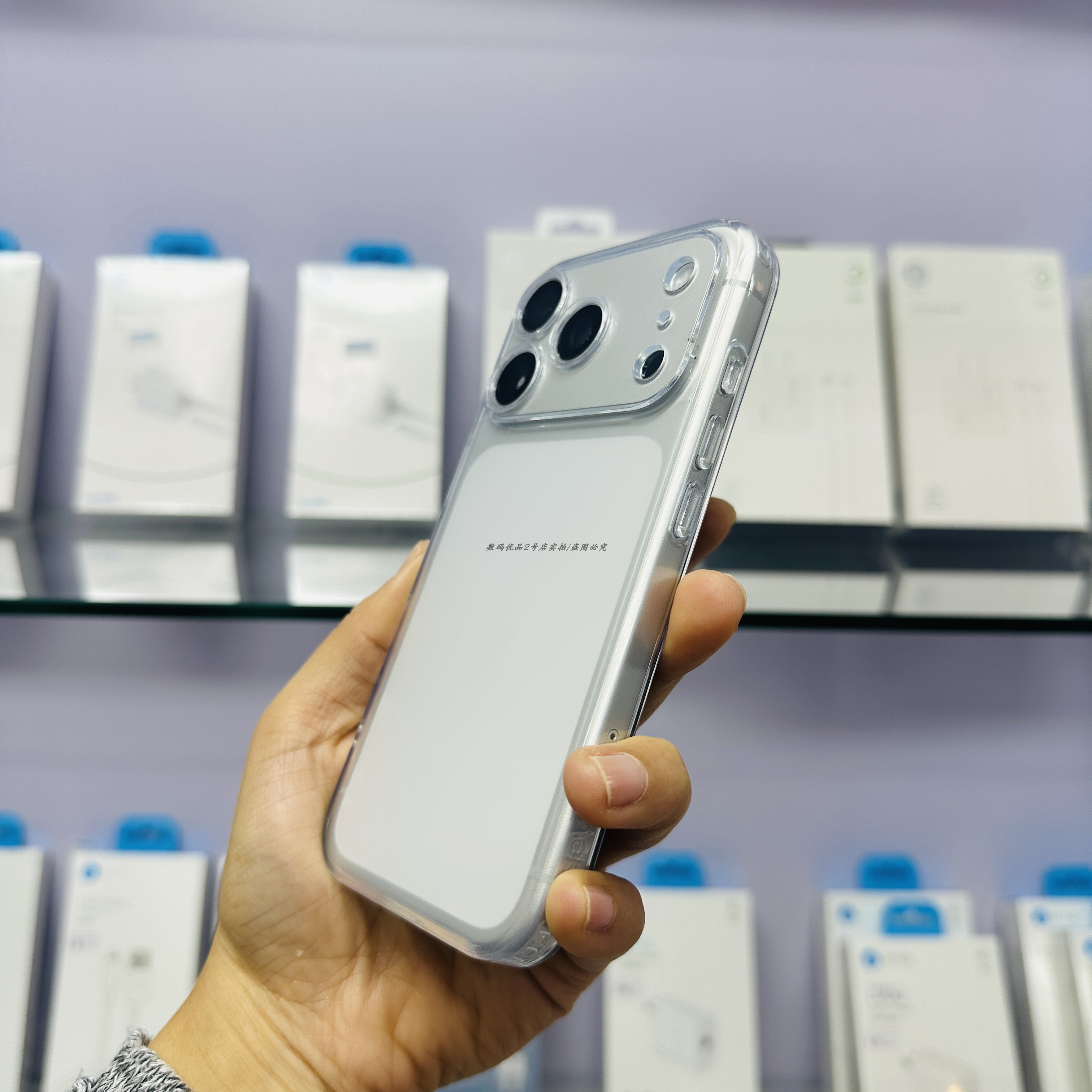 X-LEVEL适用于苹果iPhone17promax玻璃壳后盖保护套透明磨砂16Pro保护壳