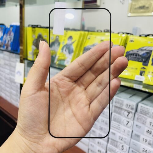 膜品会防静电高铝钢化膜适用于15防尘16Promax 11保护膜NEW三片装 - 图1