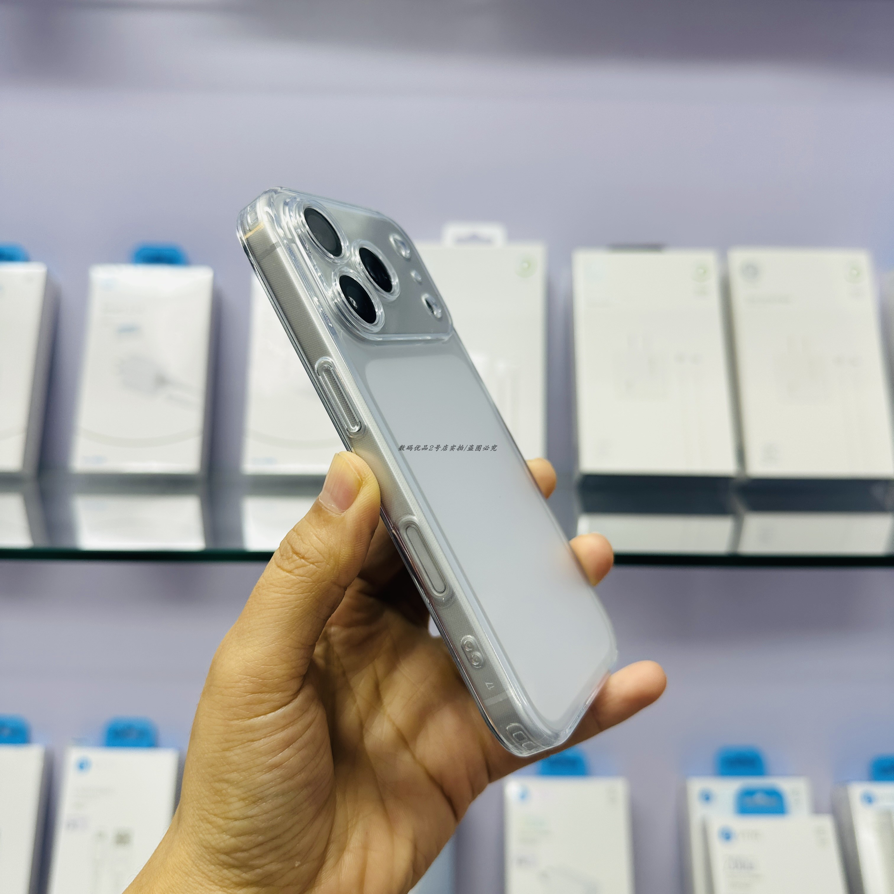 X-LEVEL适用于苹果iPhone17promax玻璃壳后盖保护套透明磨砂16Pro保护壳