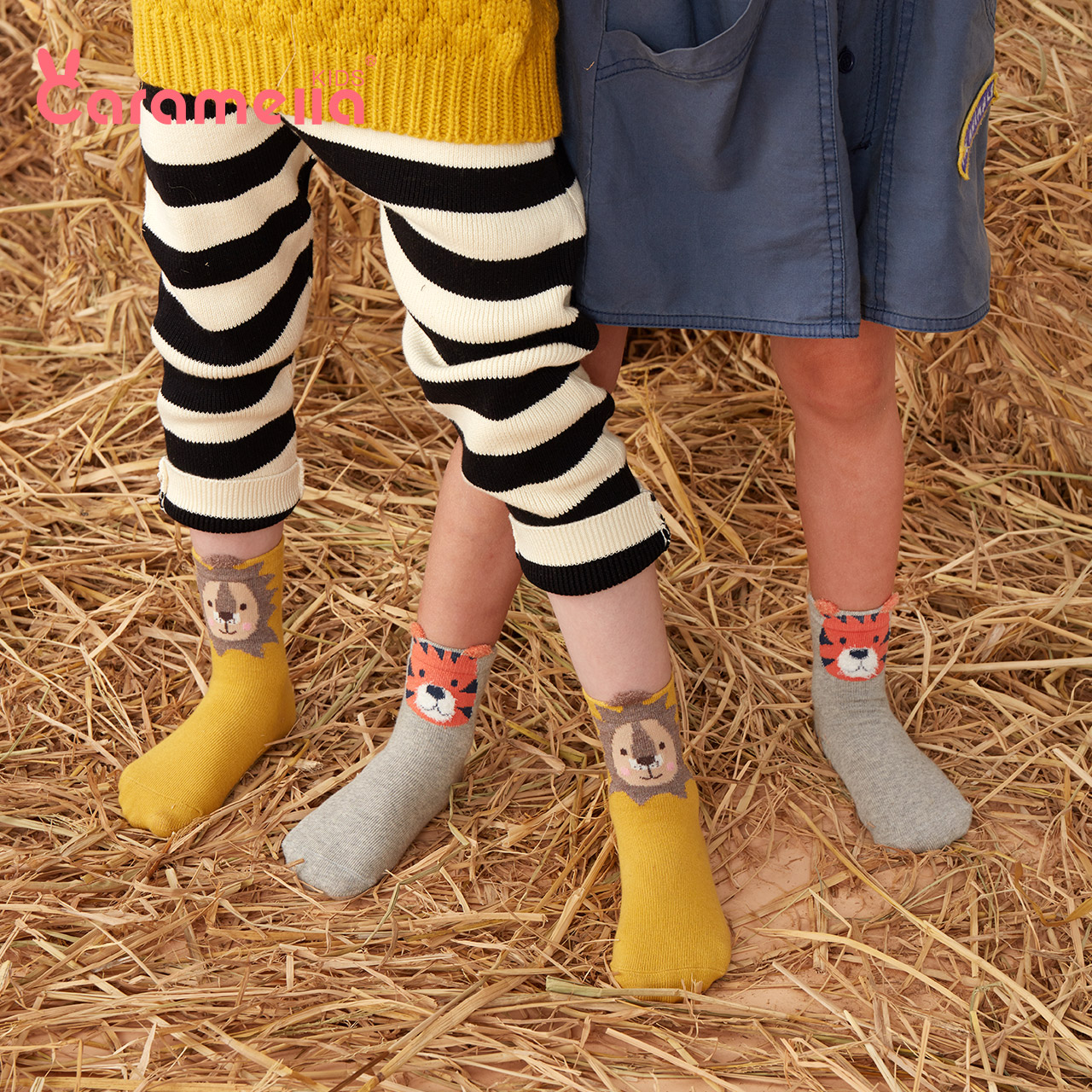 caramella女童儿童春秋地板袜子 caramella服饰儿童袜子(0-16岁)