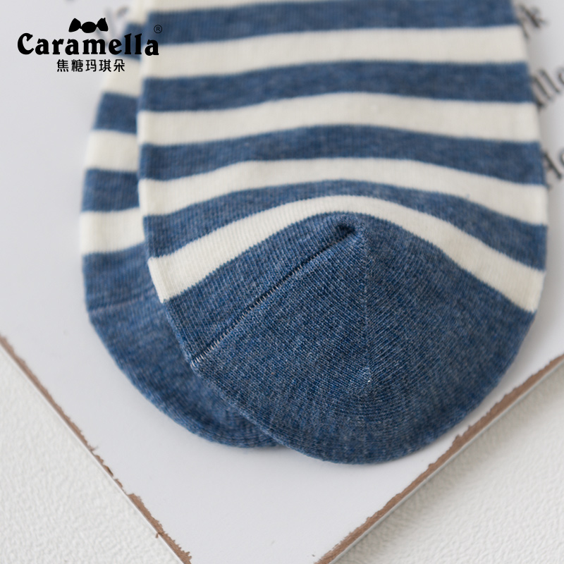 caramella服饰旗舰店CARAMELLA隐形船袜子男短袜浅口运动棉夏天潮流薄款防臭学生袜子3