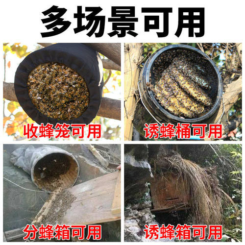 诱蜂膏神器诱蜂液野外诱蜂招蜂水蜜蜂信息素引诱蜂王新手养蜂工具 - 图0